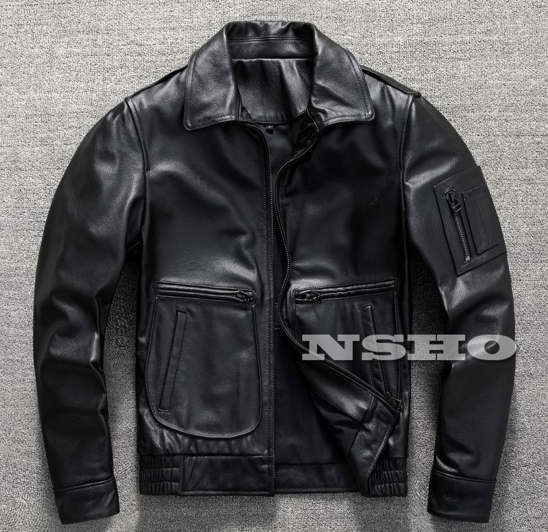 カウハイド 襟付き スポーツジャケット メンズ 革ジャン ボマーボンバー ライダース イタリアンレザー 牛革