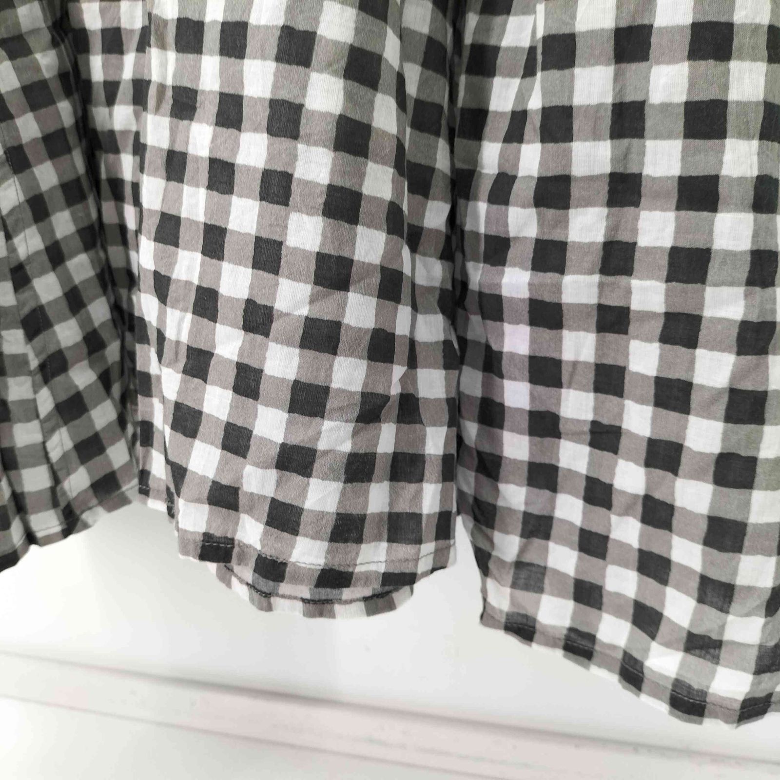 ハウスオブロータス HOUSE OF LOTUS ギンガムチェックギャザー