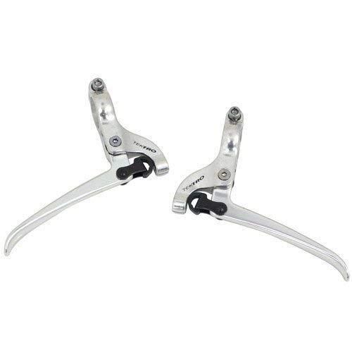 TEKTRO FL750 Bike Forged Alu Brake Lever Set 22.2mm, Silver #ST1420