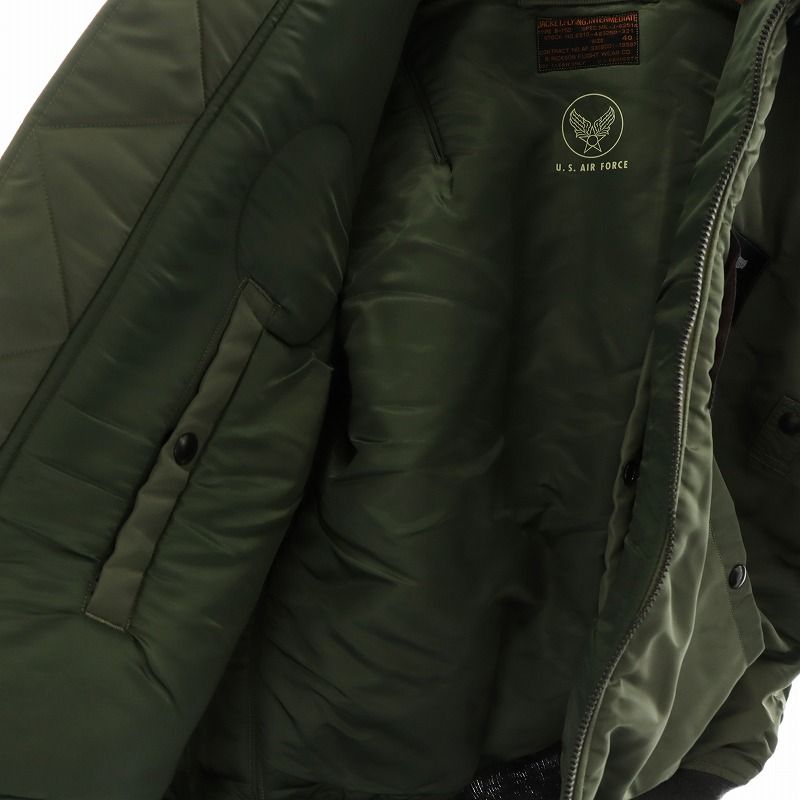BUZZ RICKSON'S TYPE B-15D B.RICKSON FLIGHT WEAR CO. 77th