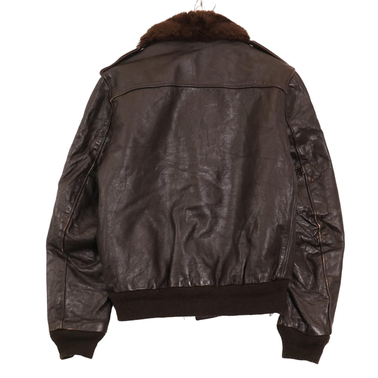 80年代 Schott ショット G-1 フライトジャケット レザー