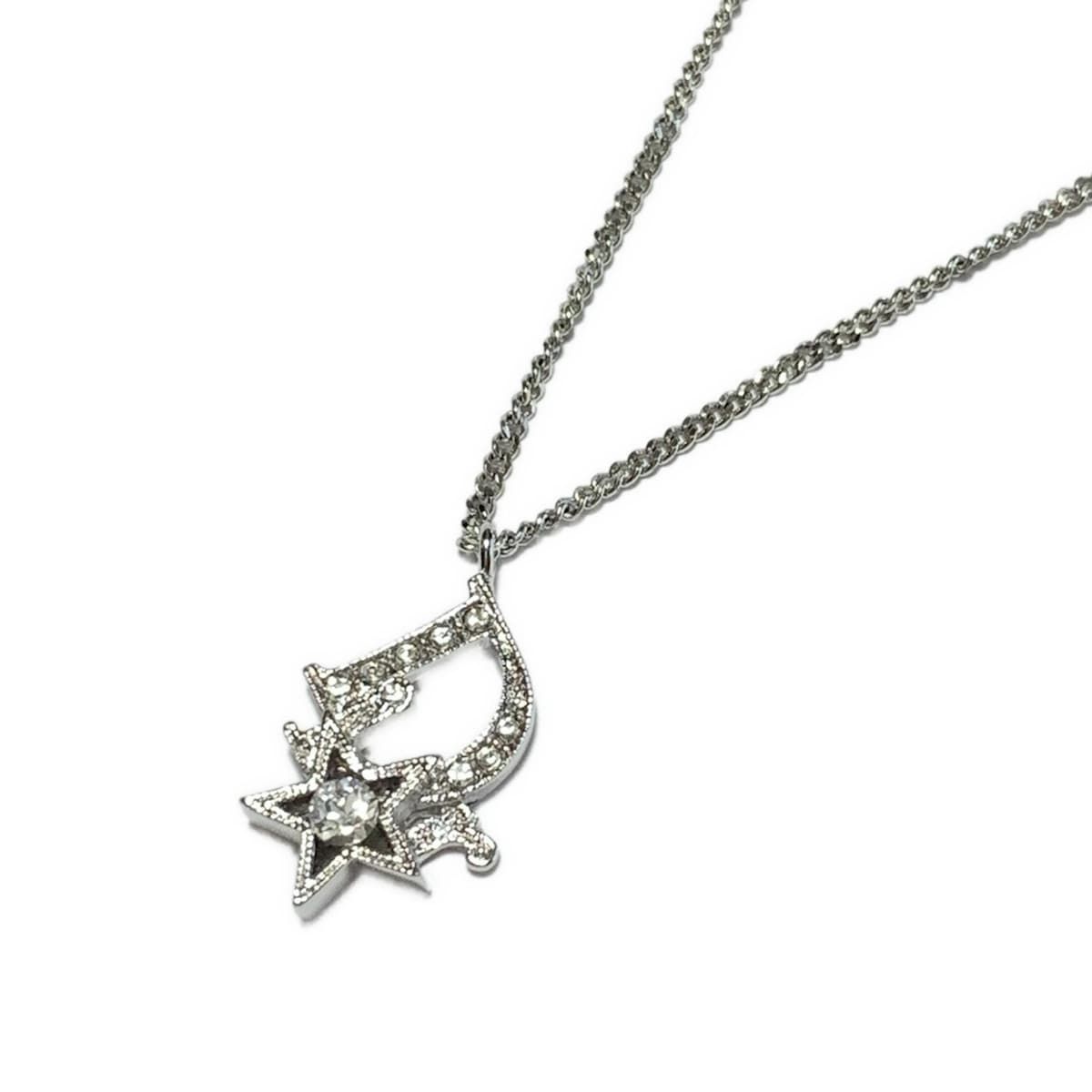 DIOR|ChristianDior ディオール|クリスチャンディオール ネックレス - シルバー スター 星