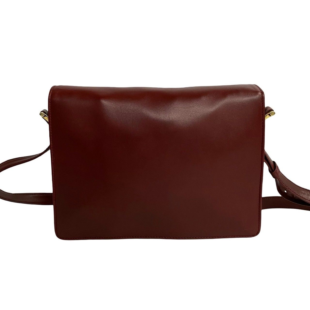 極 美品 袋付き CARTIER カルティエ マストライン ロゴ 金具