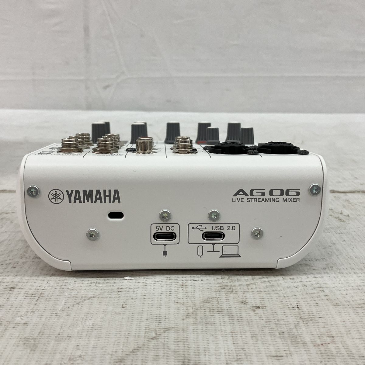 YAMAHA AG06MK2 ライトストリーミング ミキサー 2024年製 ヤマハ