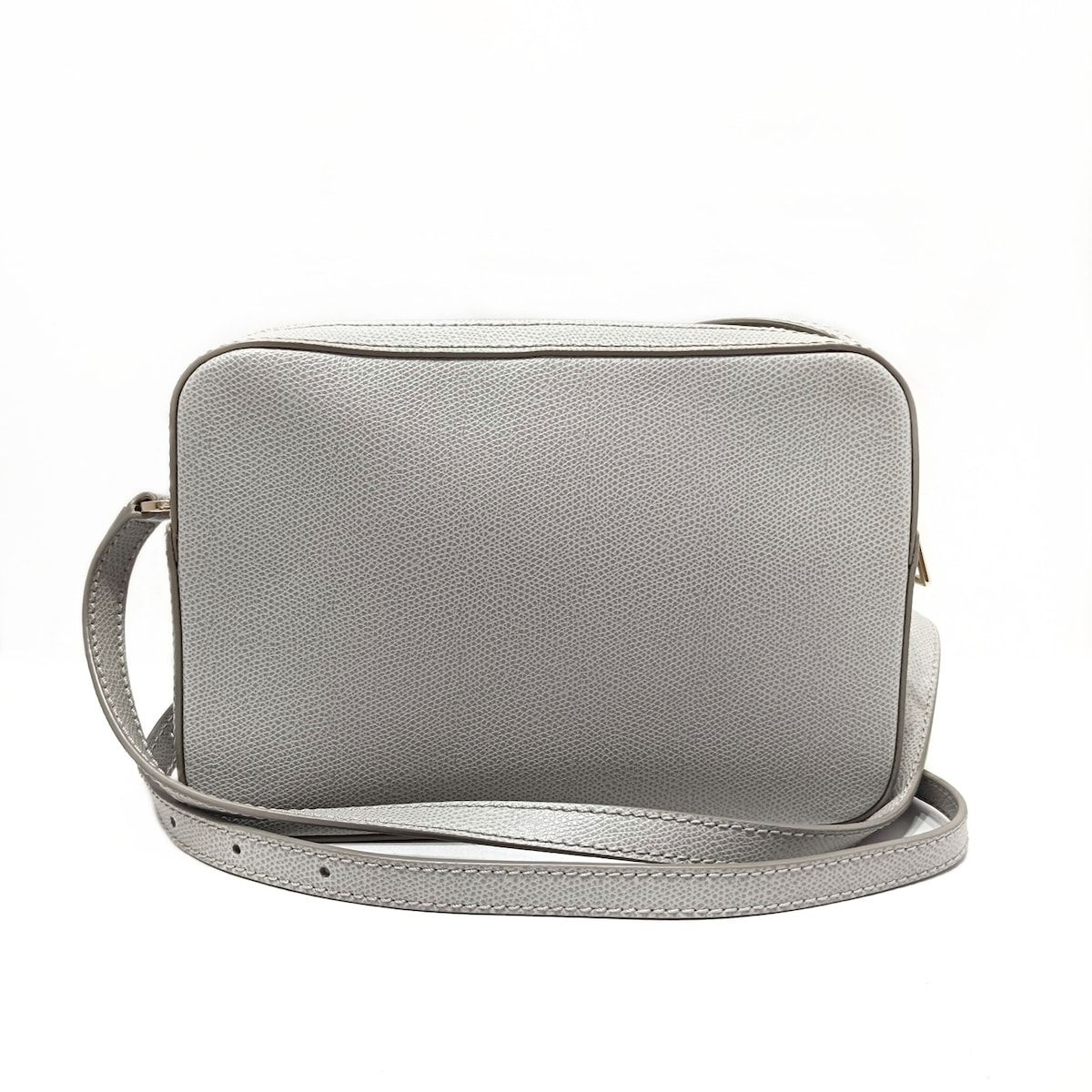 【美品】FURLA フルラ ショルダーバッグ グレージュ レザー スムースレザー 美品✨フルラ テッサ ショルダーバッグ グレージュ レザー 2way
