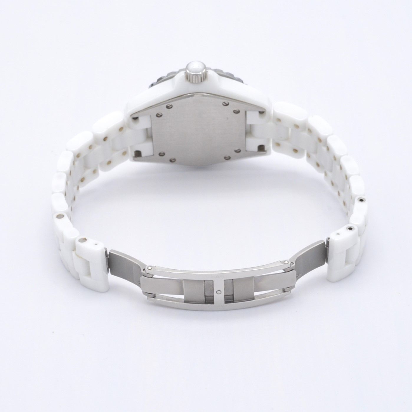 電池交換済】【3ヶ月保証】CHANEL シャネル J12 クォーツ 33ミリ H0968 