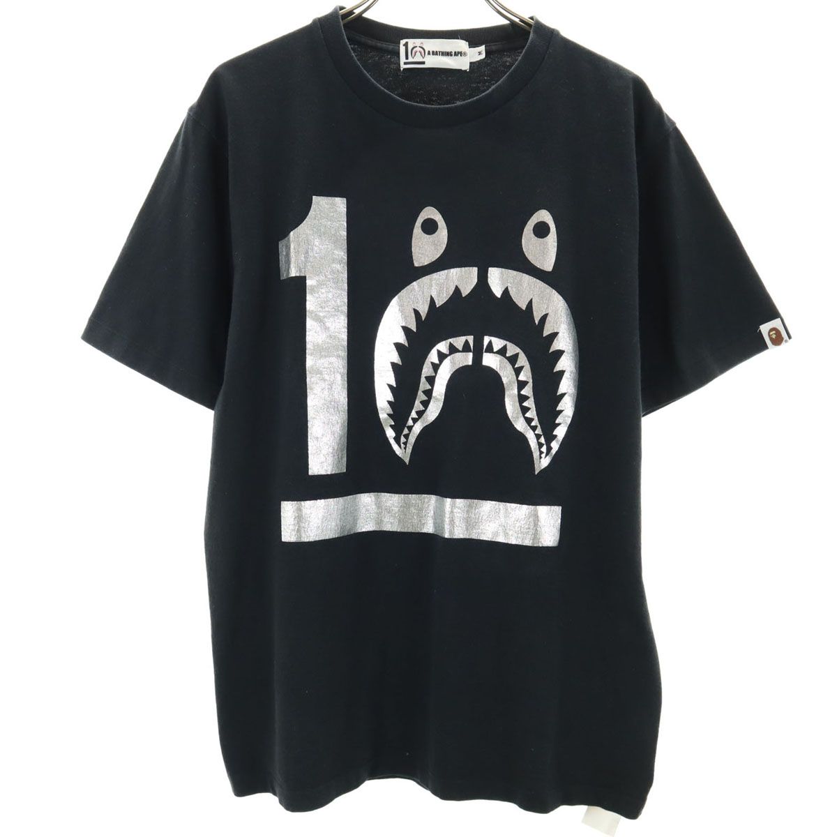 古着 A BATHING APE アベイシングエイプ シャークプリント 半袖 T 