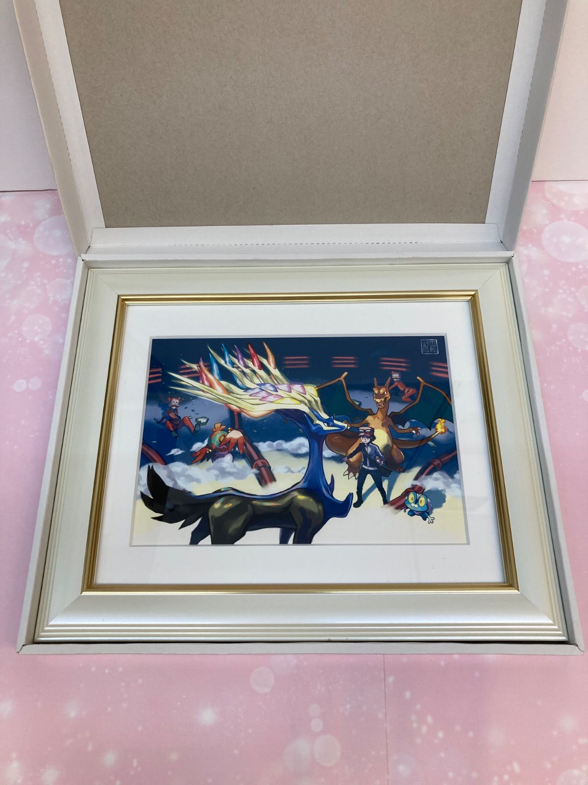広店】ポケモンセンター コレクタブルアートPG 複製原画 秘密