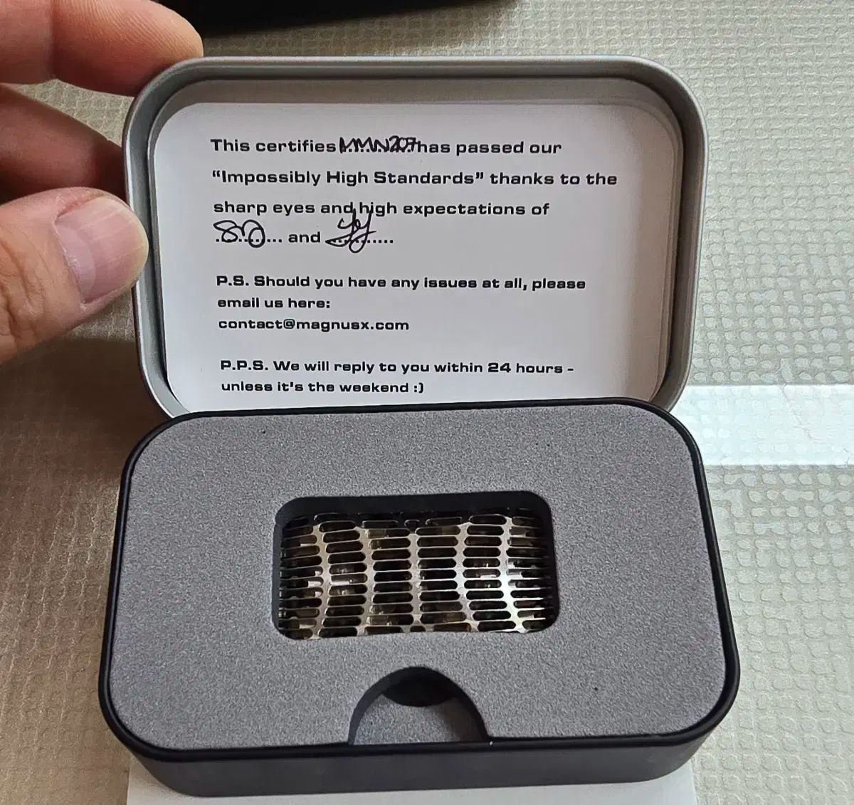 マグナス ジルコニウム