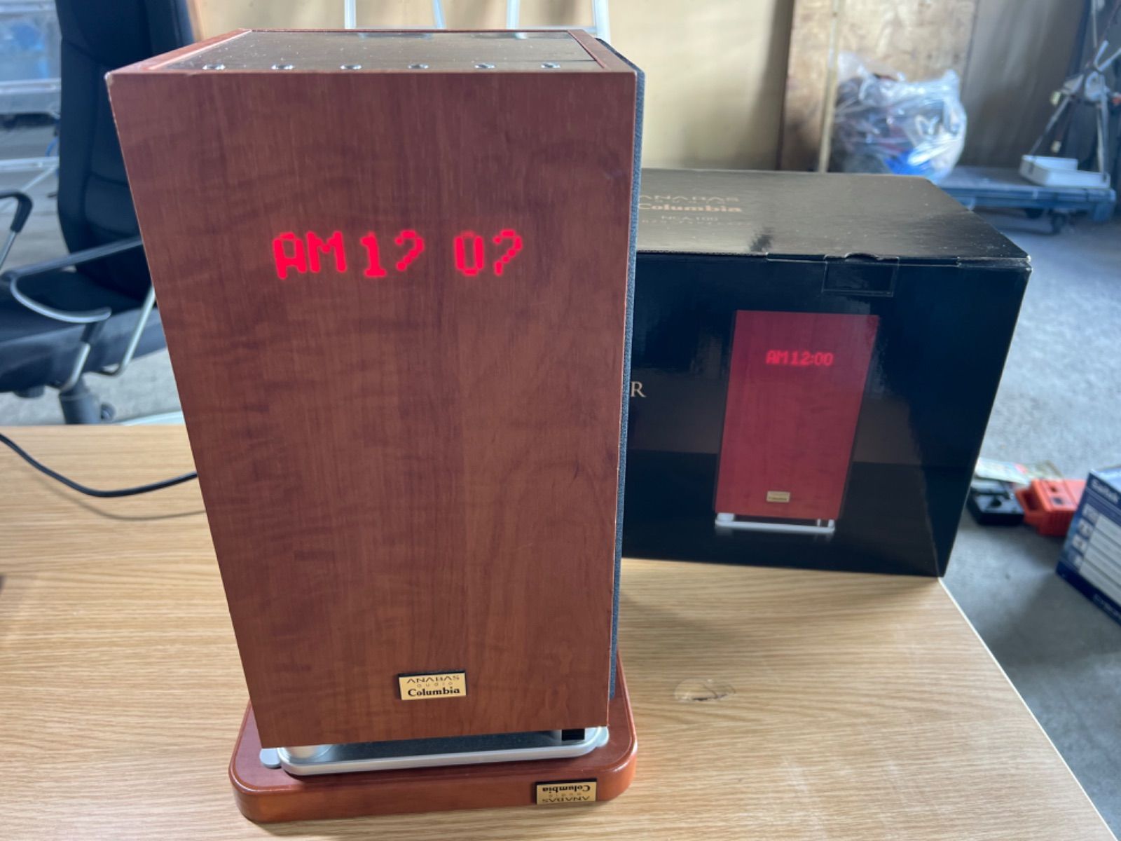 ANABAS CDクロックラジオシステム NCA-100 ANABASコロンビア アナバス