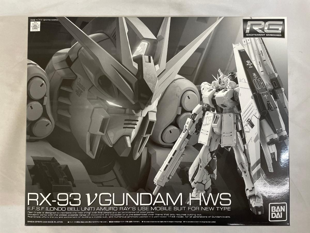 1|144 RG FA-93HWS νガンダムHWS 機動戦士ガンダム 逆襲のシャア バンダイ 5060912