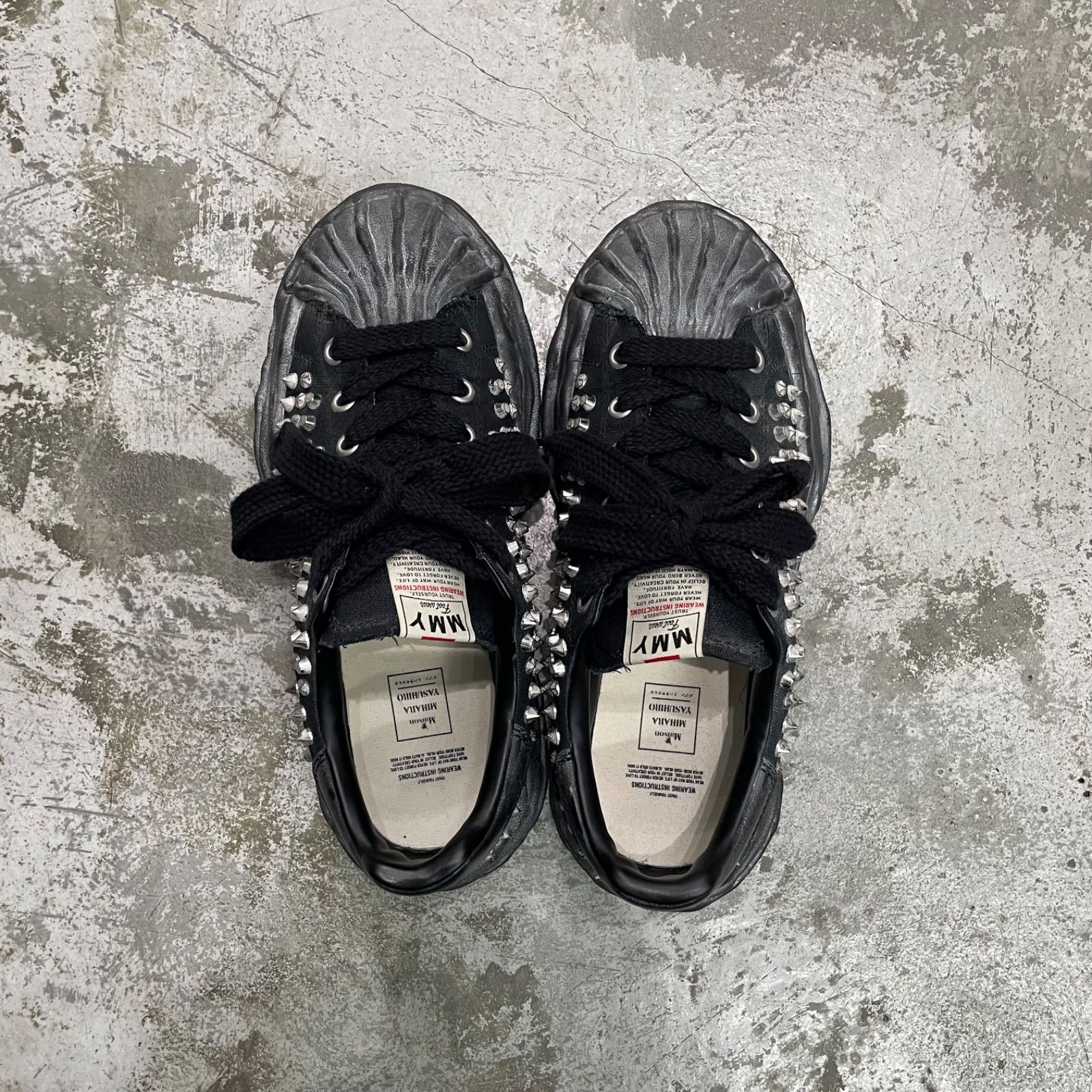 参考上代50600円 Maison MIHARA YASUHIRO 24AW BLAKEY スタッズ