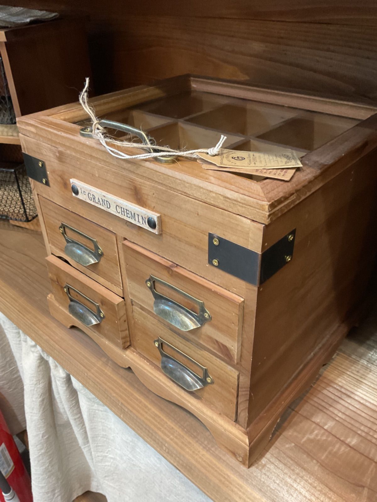 木箱 ハワイ ロイ·ツモト ジュエリーボックス インテリア 木製 マウイ