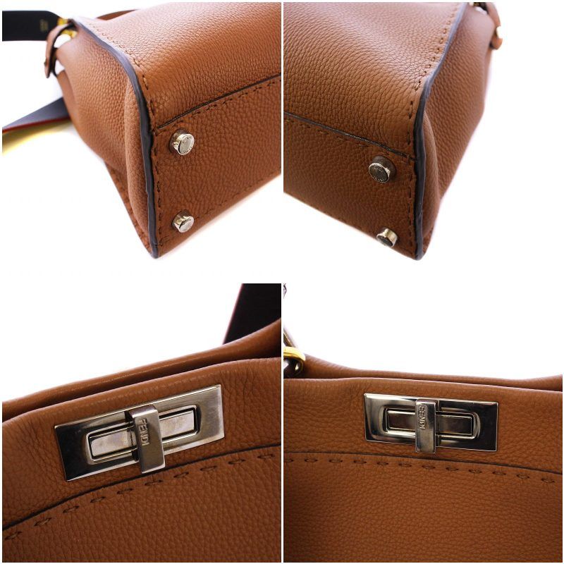 ★送料込★FENDI ピーカブー ミディアム ハンドバッグ フェンディ FENDI ピーカブー アイコニック ミディアム セレリア