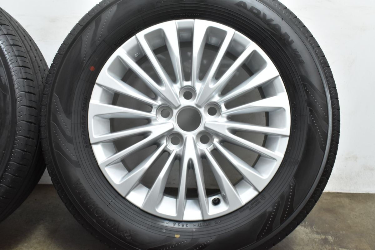 新車外し　アルファード 40 45　225/65R17 ヨコハマ　2025年製造 送料無料 ①ヨコハマ 225/65R17 2025年製アルファード40 新車