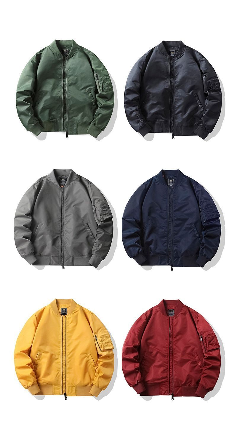 MA-1 ミリタリージャケット メンズ ブルゾン 秋 2024 秋服