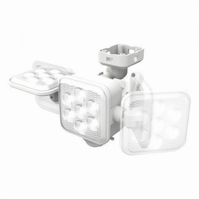 ムサシ 5W×3灯 フリーアーム式 LEDソーラーセンサーライト S-330LAL ムサシ製 アレンザ