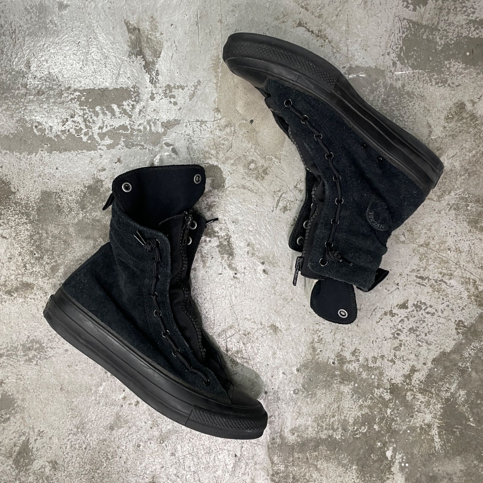 N.HOOLYWOOD x CONVERSE Addict ブラック ハイカット CONVERSE ADDICT × N.HOOLYWOOD COMPILE] CHUCK TAYLOR NH HI