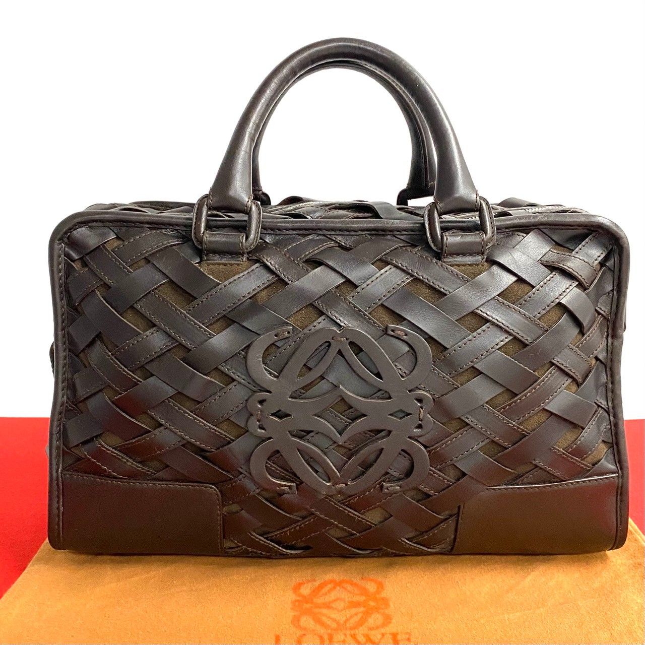 LOEWE ロエベ アナグラム 美品 極美品 アマソナ ミニ 極 - アマソナ26 