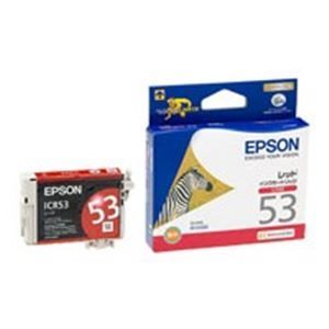 (業務用5セット) EPSON エプソン インクカートリッジ 純正  レッド(赤)