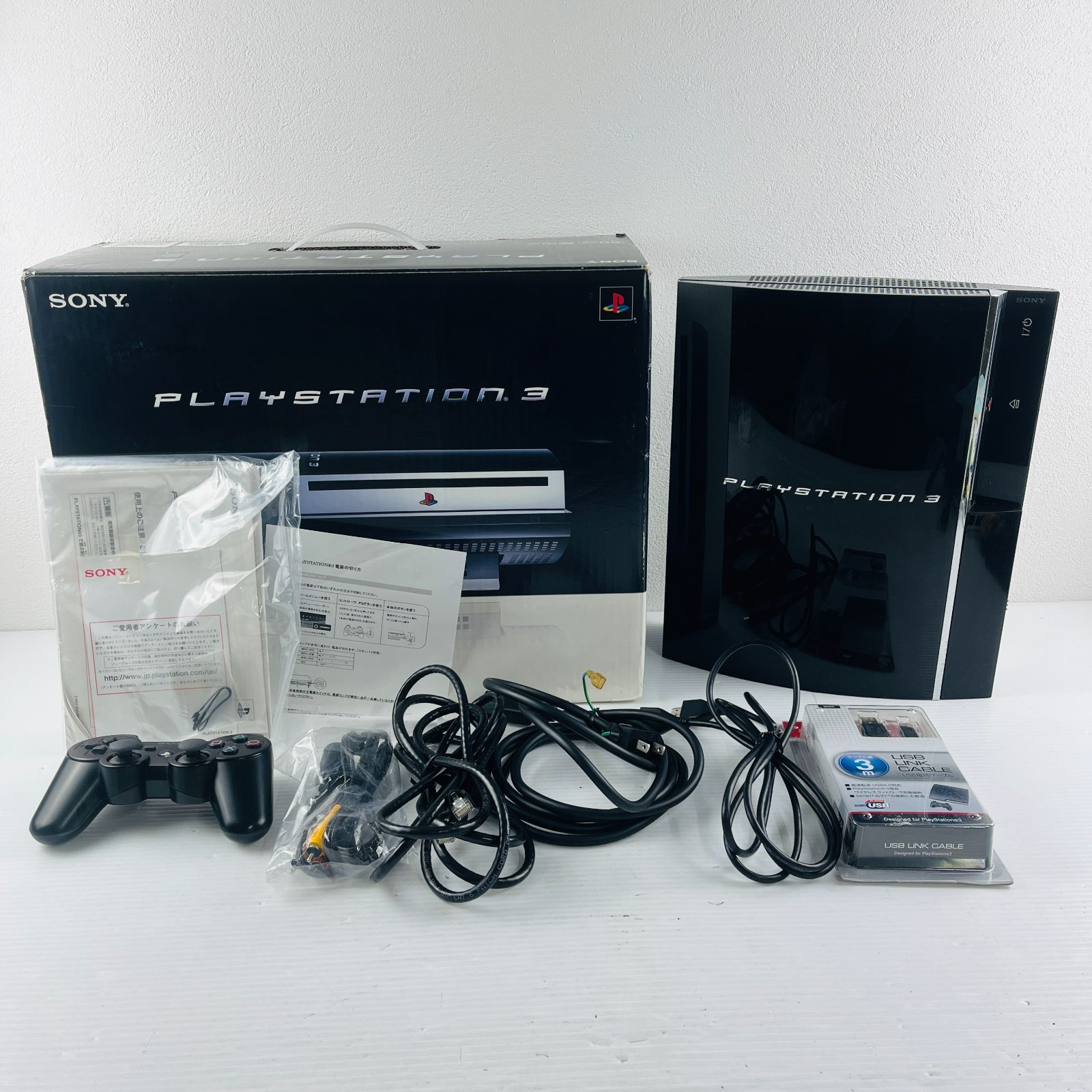 ◇【完品】SONY PlayStation3 初期型60GBモデル ☆PS2、PS1タイトル ...