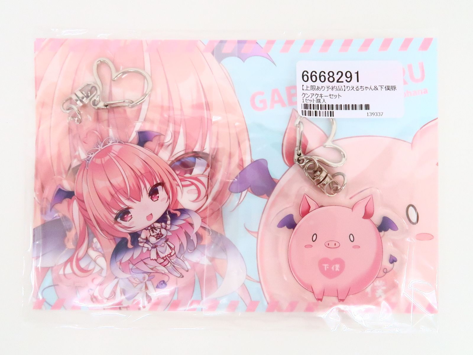 Vtuber あおぎり高校 我部りえる りえるちゃん＆下僕豚クン アクリル