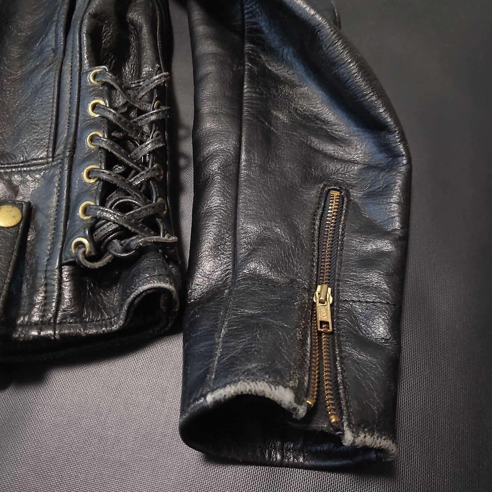 63Leathers】Original California HighwayPatorol Type Jacket