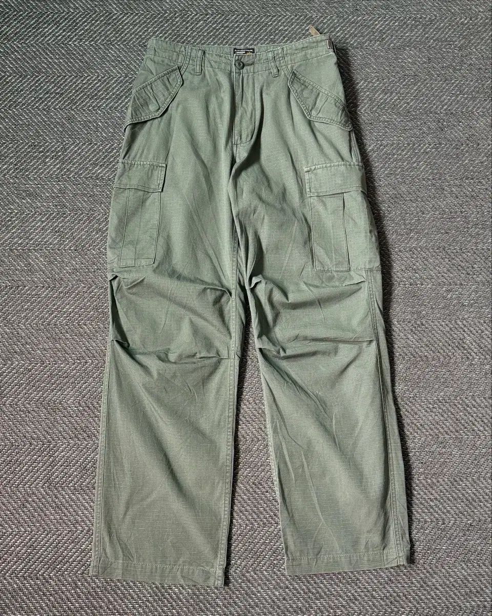 30 アルファ インダストリー M65 リップストップ ミリタリー カーゴパンツ