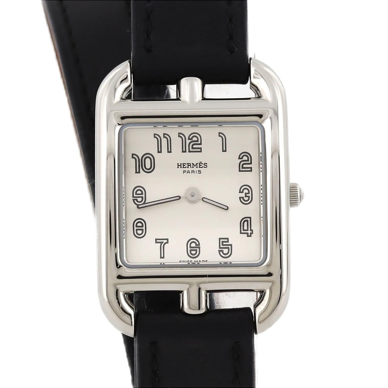 エルメス ケープコッド・ドゥブルトゥール CC1.210 SS クォーツ エルメスケープコッド ドゥブルトゥール レディース 腕時計 CC1.210