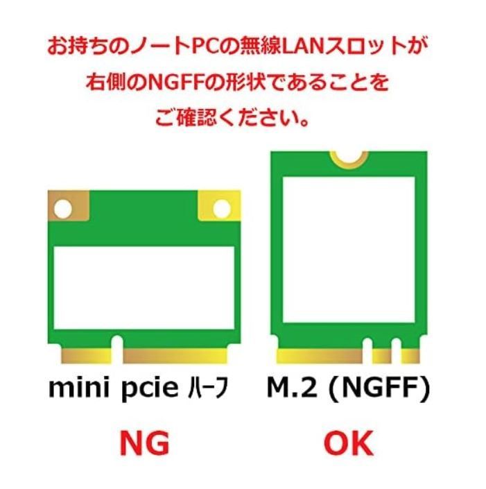 Intel Dual Band Wireless-AC 7260 7260NGW 無線LAN WiFi ネットワークカード Bluetooth 4.0  2.4Ghz 5Ghz インテル PC - メルカリ