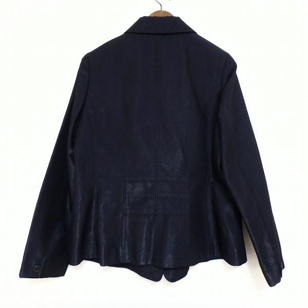 anc インポートロッサ import Rossa ジャケット 44 濃紺 光沢 大きい