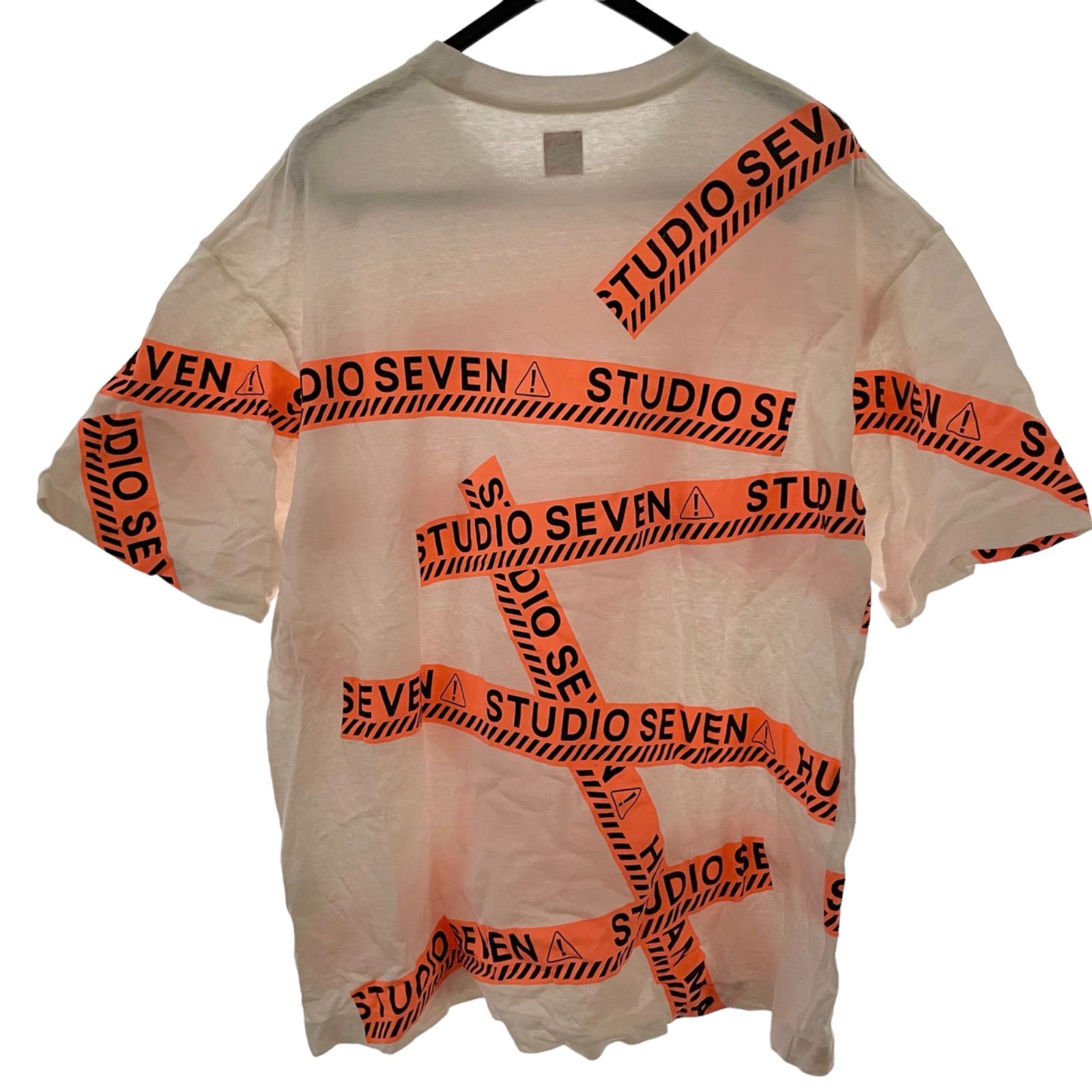 ☆HUMAN MADE STUDIO SEVEN ヒューマンメイド スタジオセブン Tシャツ サイズXL 日本製 白系 MO37