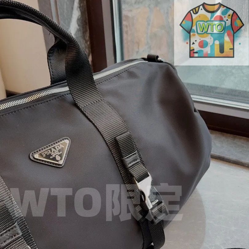 新品】PRADA プラダ × adidas Re-Nylon ダッフルバッグ 黒｜本日