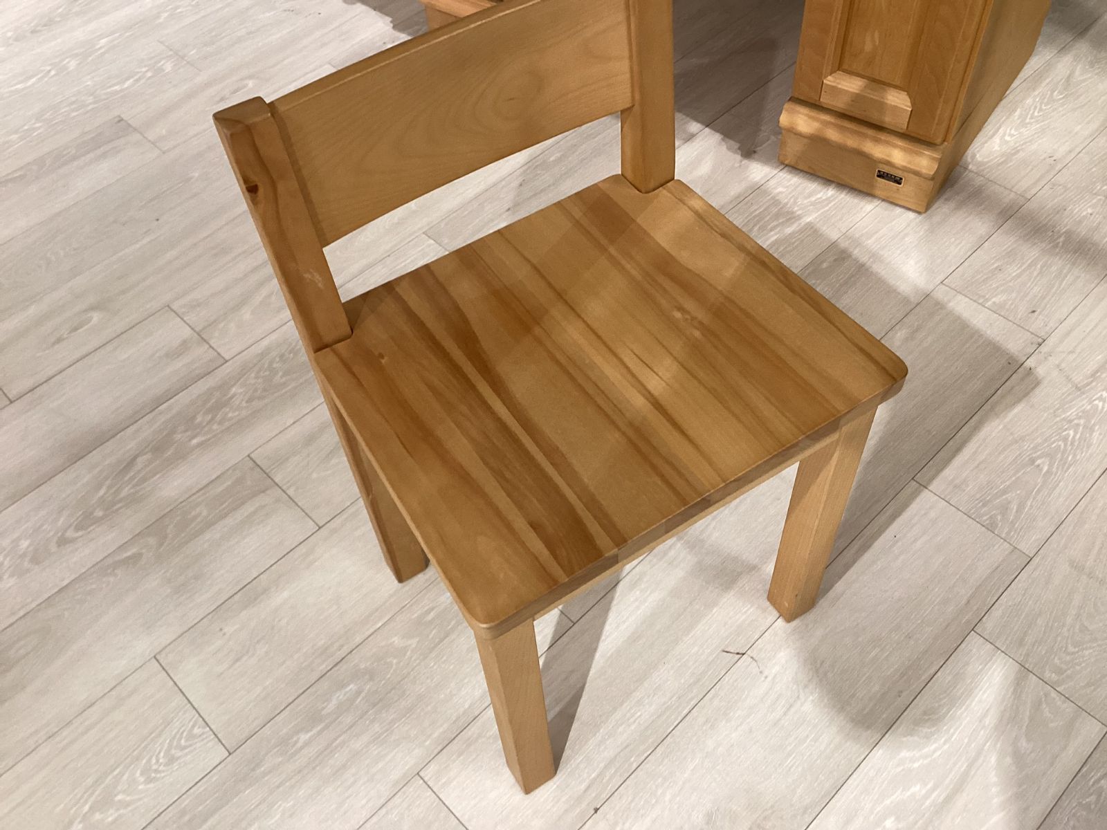 CHARDONNAY(シャルドネ) 自然素材の家具 半三面ドレッサー アッサム 
