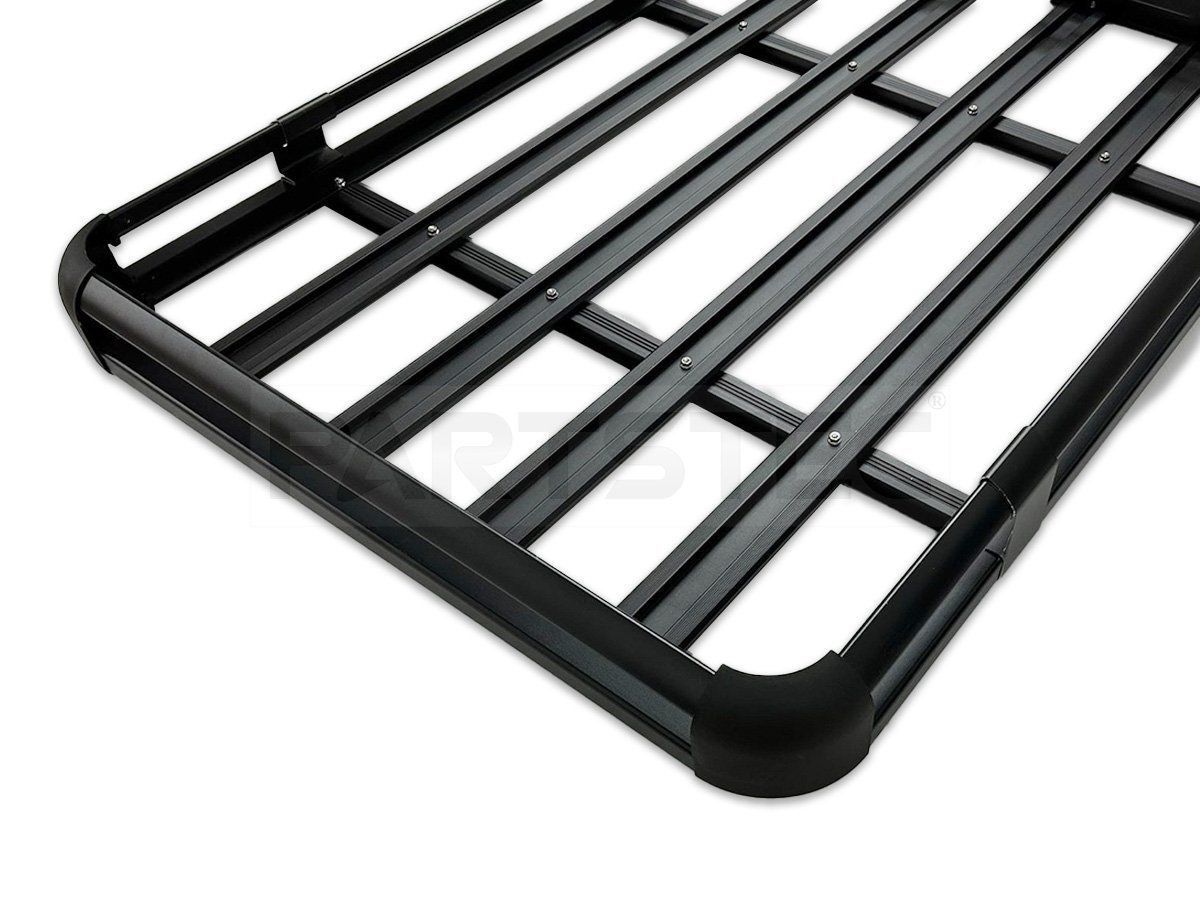 TITANREO ルーフキャリア ブラック ルーフラック 160cm ブラック