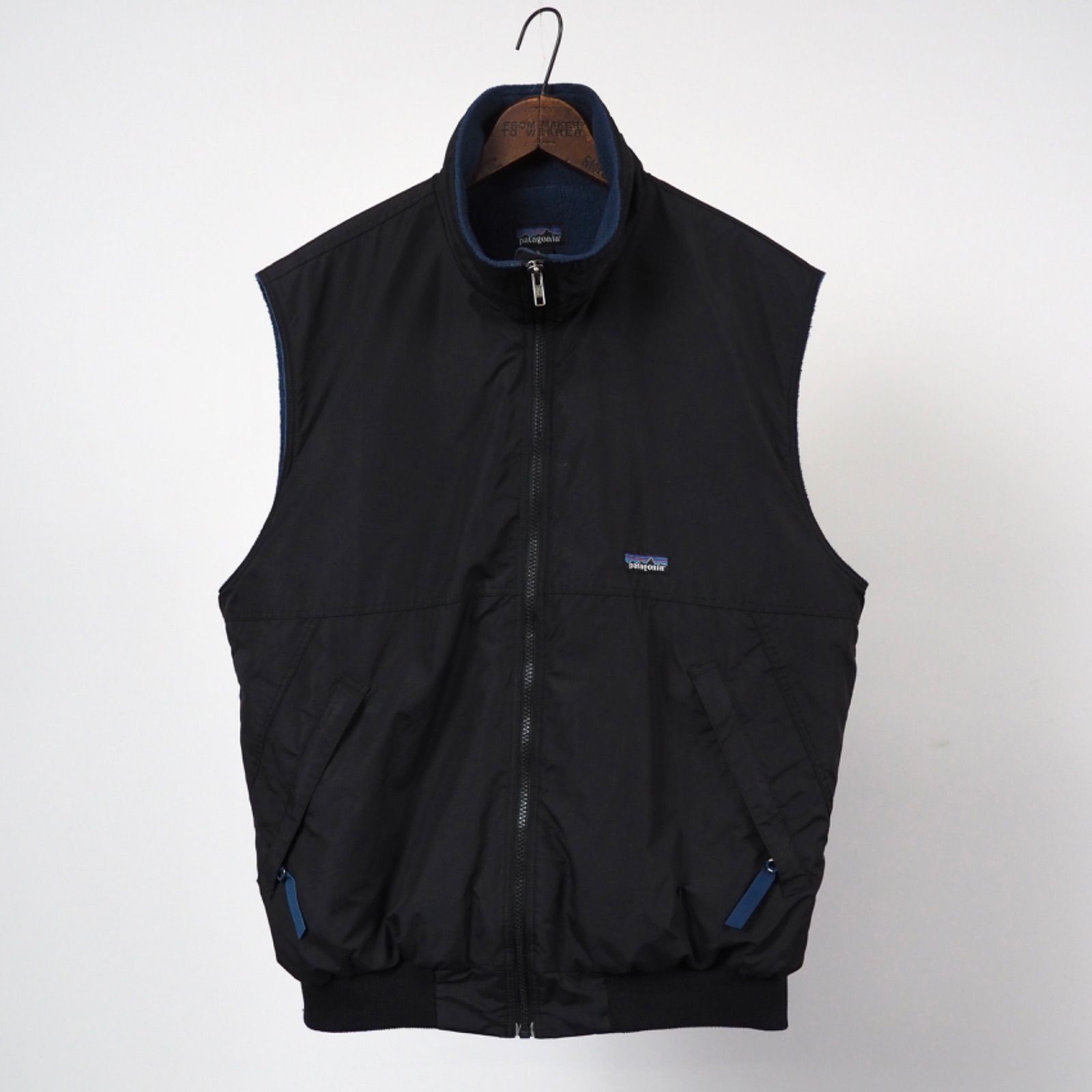 90s Patagonia shelled synchilla vest L black パタゴニア シェルドシンチラベスト ブラック - メルカリ