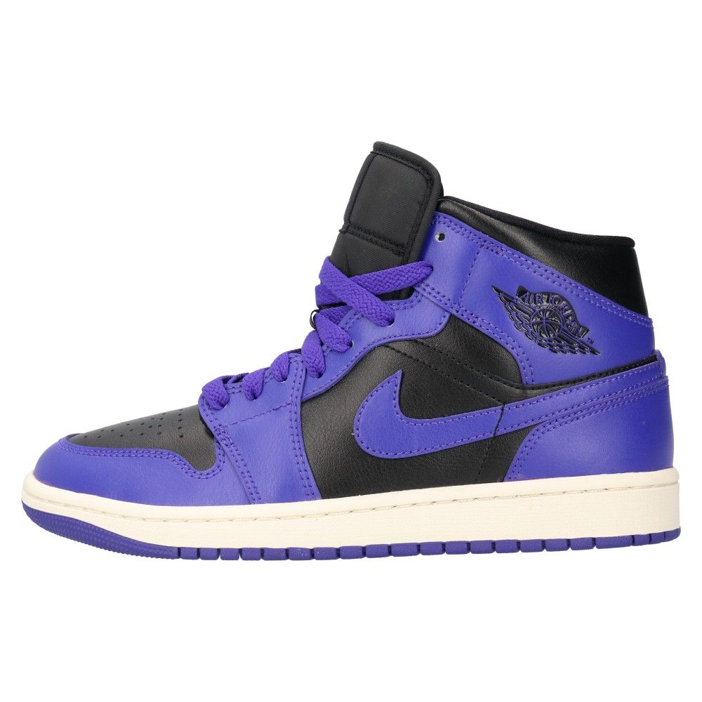 NIKE (ナイキ) WMNS AIR JORDAN 1 MID Purple Black BQ6472-051