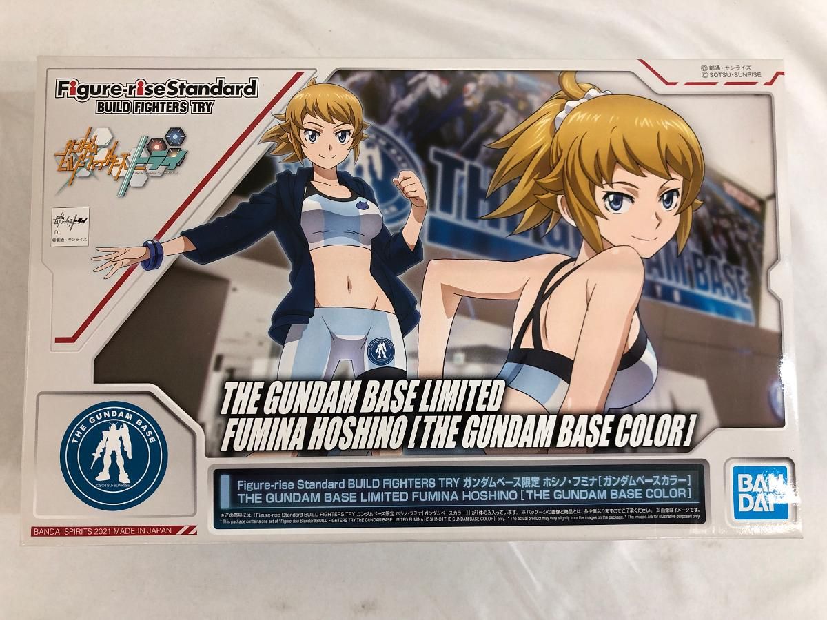 未組立ガンダムベース限定フィギュアライズスタンダードホシノフミナとホシノフミナ Amazon | 【ガンダムベース限定 】ホシノ・フミナ [ガンダム