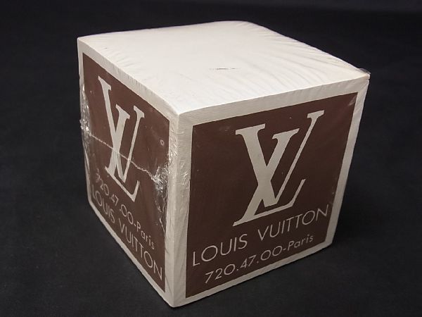 未開封新品未使用 LOUIS VUITTON ルイヴィトン メモパッド ブロックメモ ステーショナリー アイボリー系×ブラウン系 AE1249ｱZ