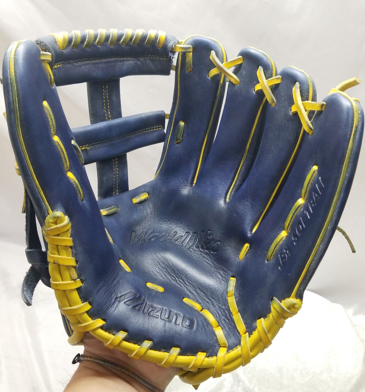 Mizuno ミズノ World Win 野球 ソフトボールグローブ 右利き用 