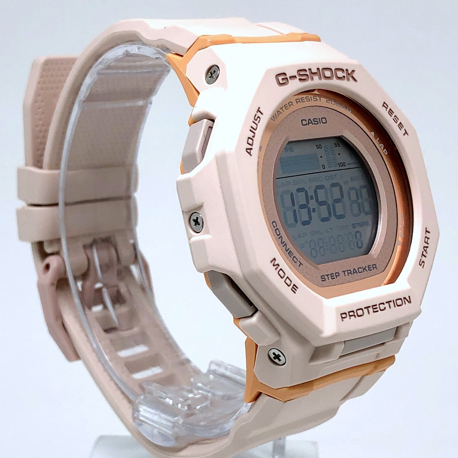 G-SHOCK ジーショック GMD-B300-4 歩数計測 Bluetooth搭載 コンパクト ナチュラルカラー ピンク ベージュ 2025年7月発売