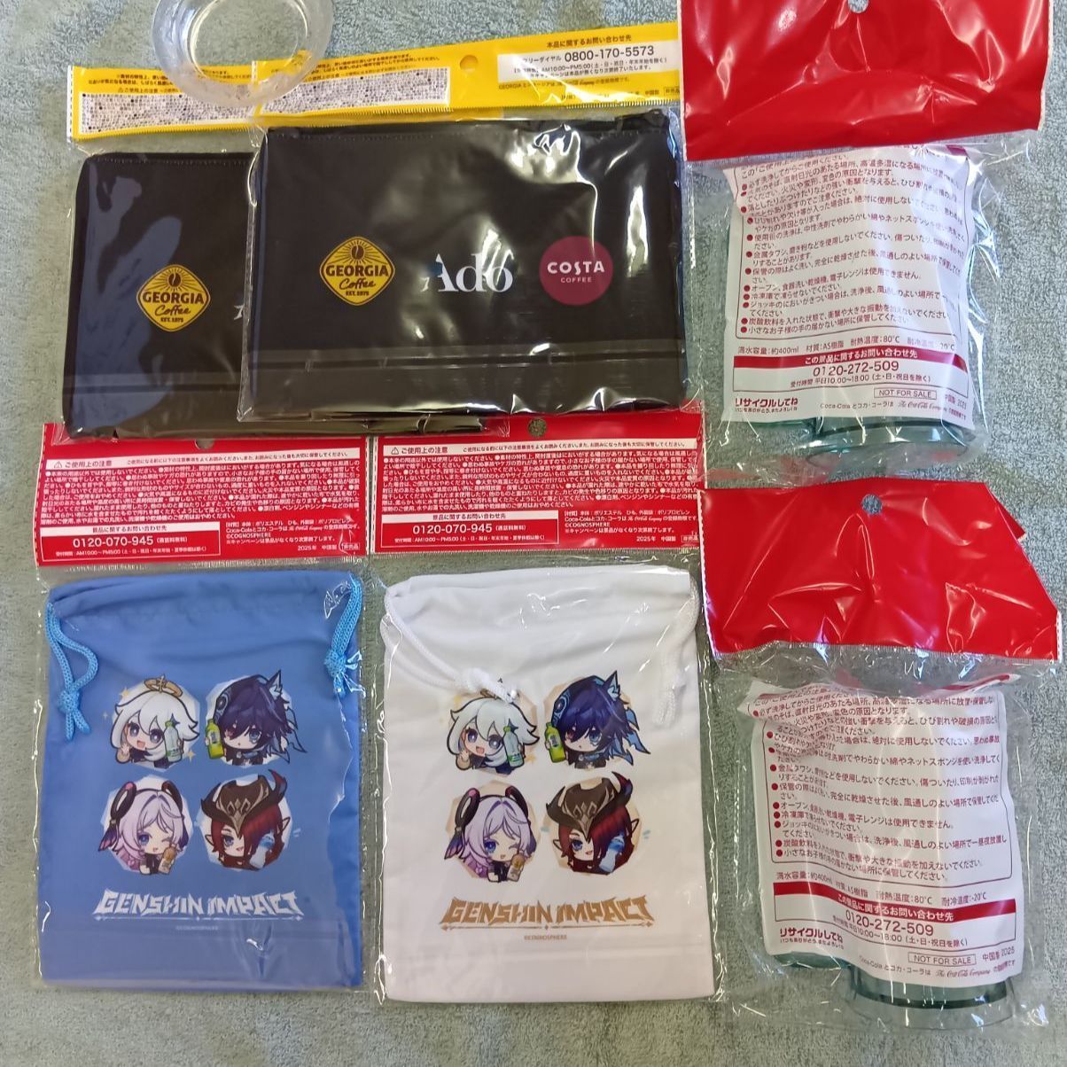 コカコーラノベルティ コカ・コーラ ノベルティグッズ 6点セット - メルカリ