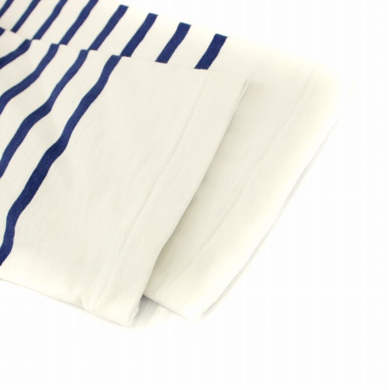 ドゥーズィエムクラス　ボーダーカットソー　Coco Stripe ブルー Deuxieme Classe（ドゥーズィエムクラス）の「*Coco Stripe T