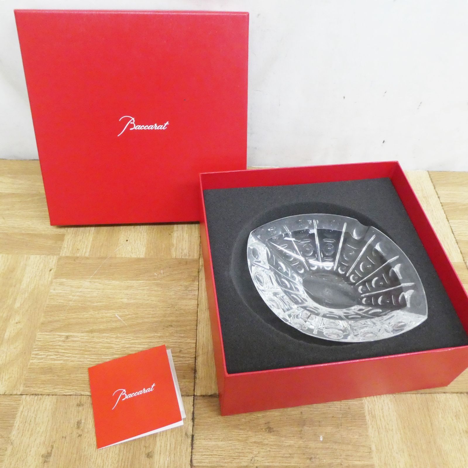はと！！BACCARAT CIGER ASHTRAY バカラ葉巻用灰皿 はと！！BACCARAT