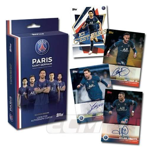 SOCCER 2021-22 TOPPS TEAMSET PARIS SAINT-GERMAIN HOBBY パリ サンジェルマン BOX