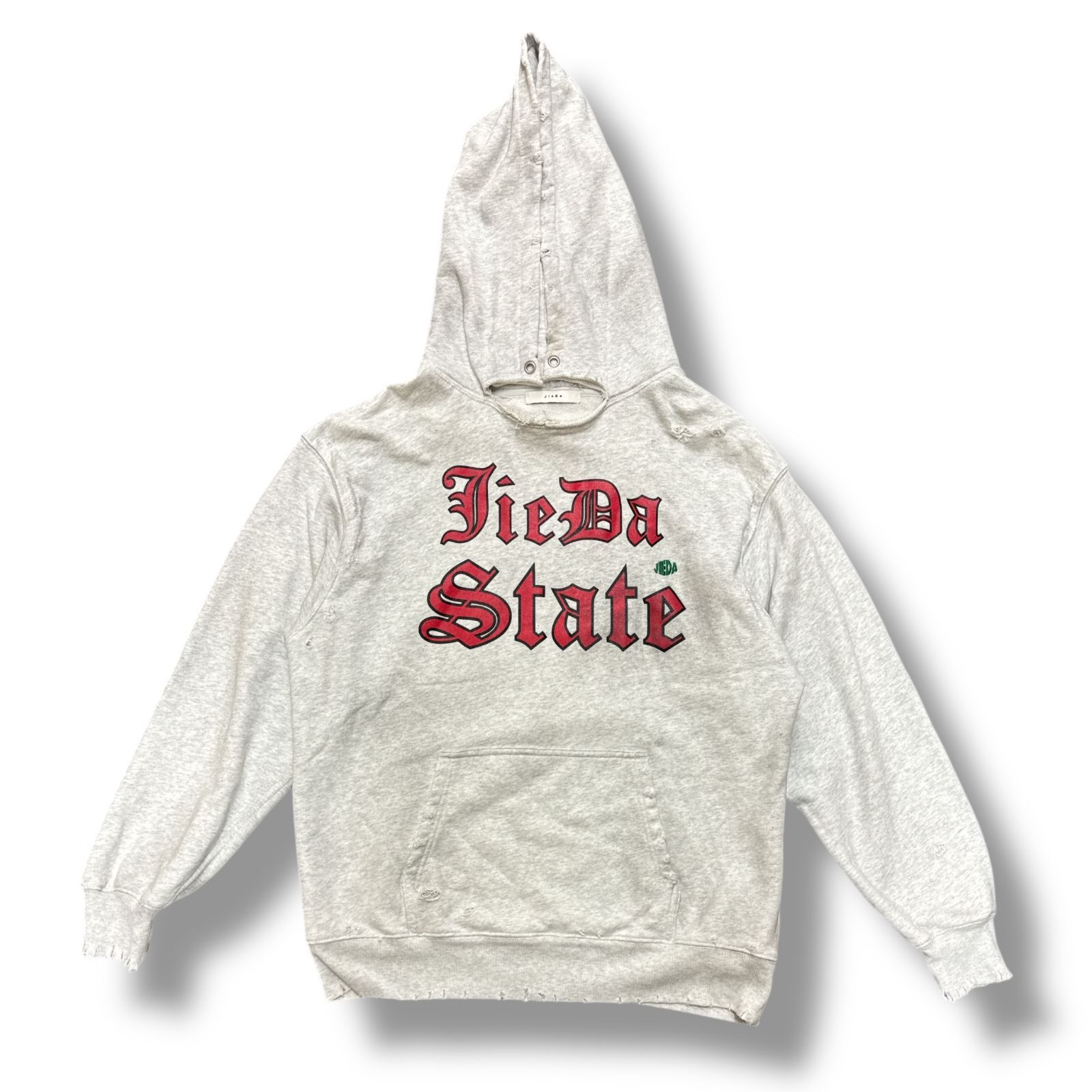 参考上代29700円 JieDa 23AW JieDa STATE SWEAT HOODIE ジエダステート 