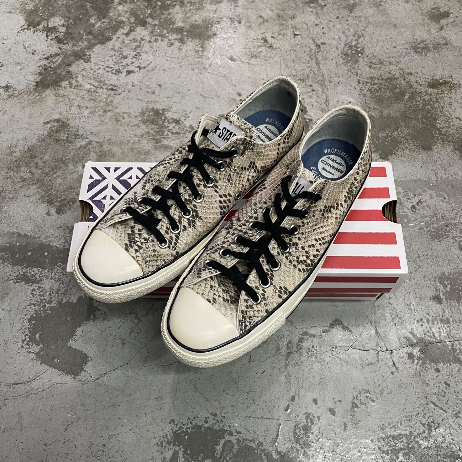 ワコマリア コンバース パイソン WACKO MARIA - 27.5 キムタク着