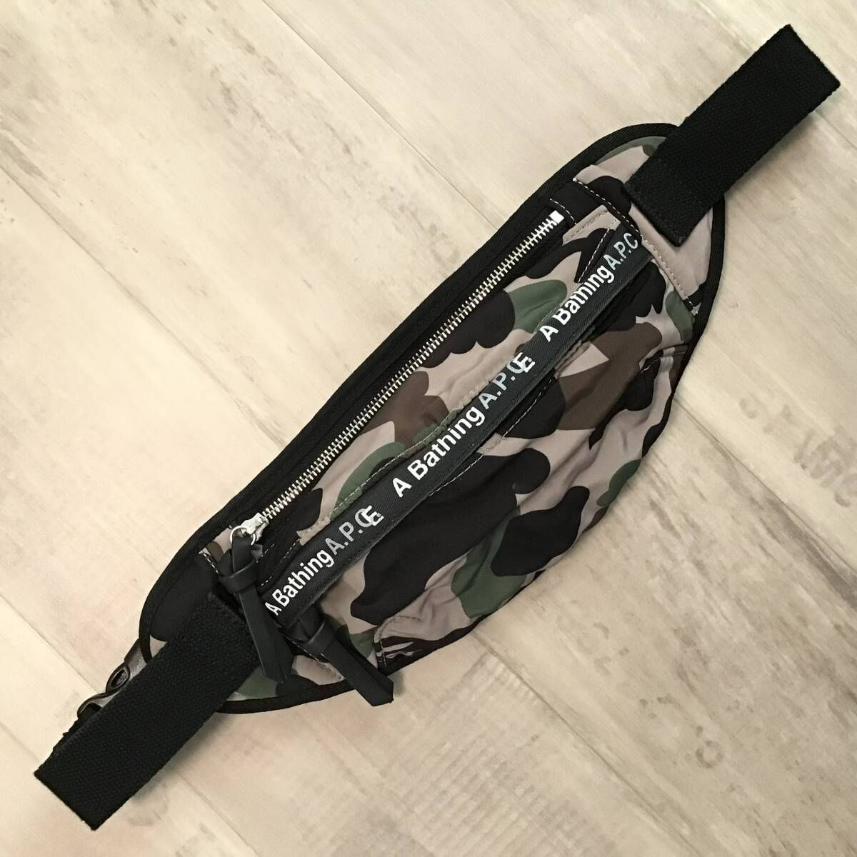 A.P.C. × BAPE camo Body Bag a bathing ape APC エイプ ベイプ バッグ 