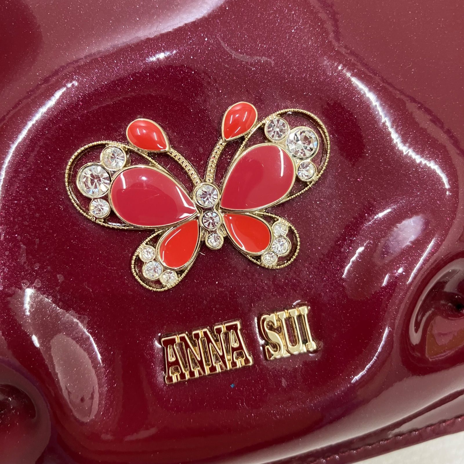 4960 Anna Sui アナスイ ショルダーバッグ スマホショルダー ミニ 