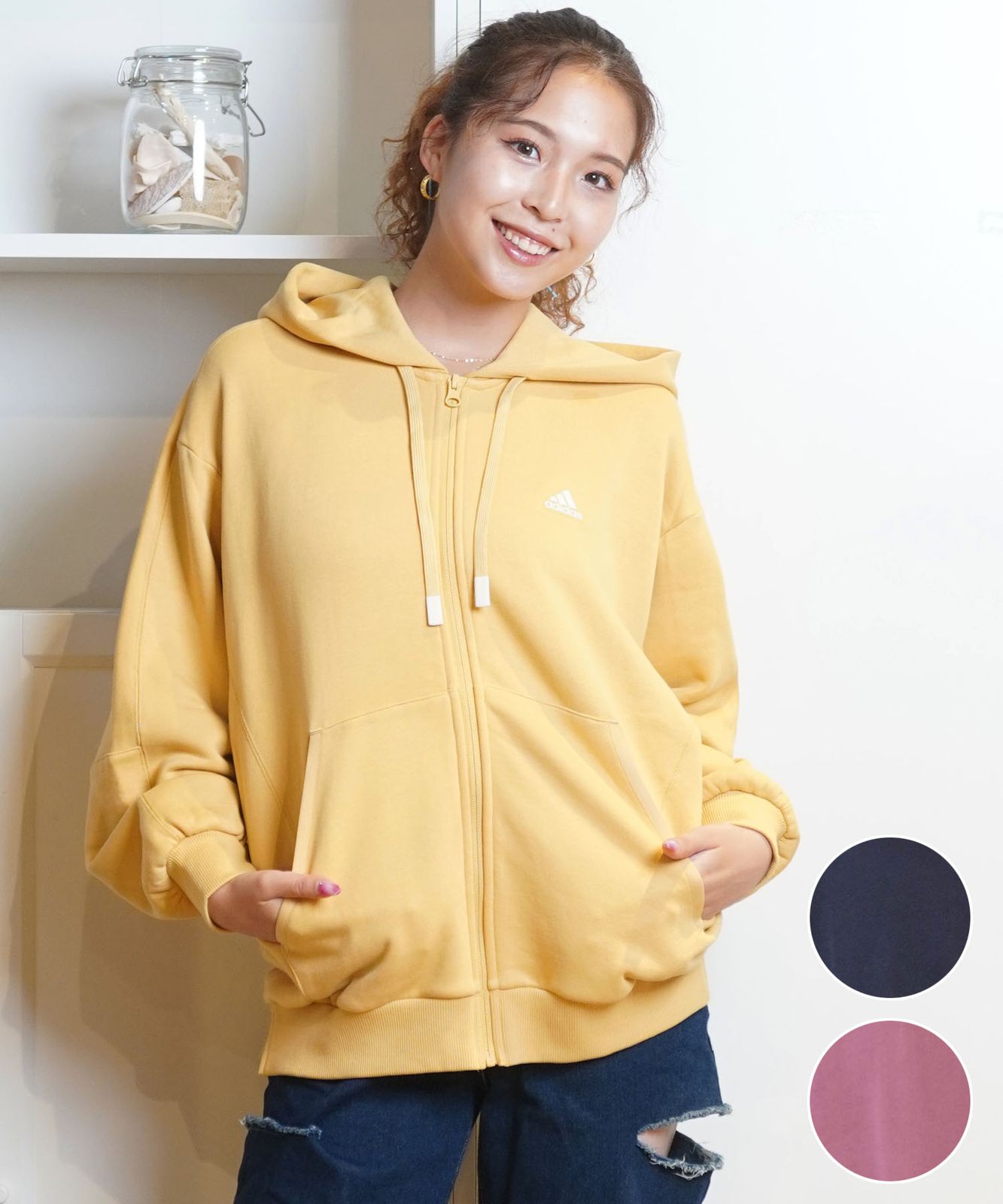 ムラスポ公式】新品 adidas アディダス パーカー レディース